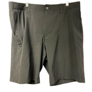 Callaway Mens Sz 38 Black  zip pocket Golf Shorts (J35) EUC